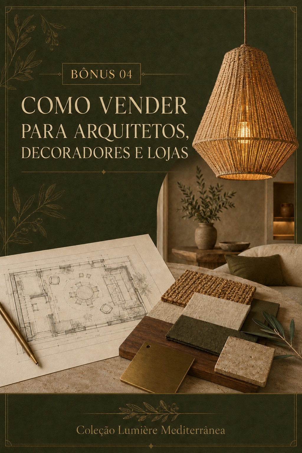 Capa do bônus Venda para Arquitetos, Decoradores e Lojas